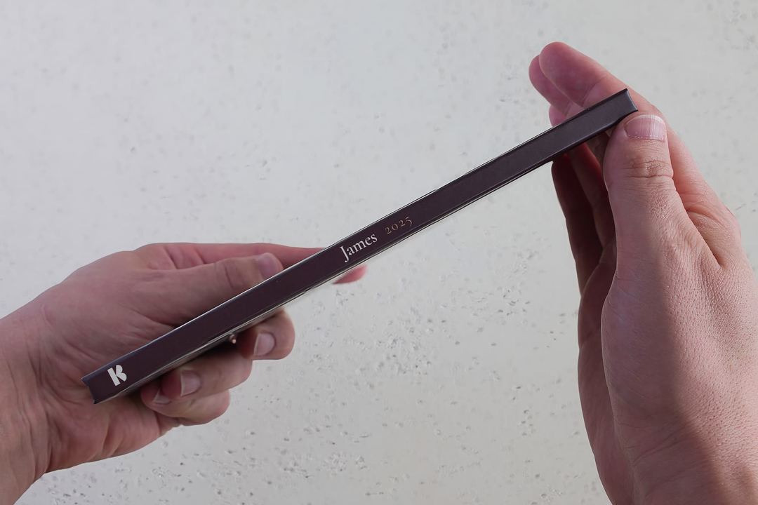 OneBook hardcover spine